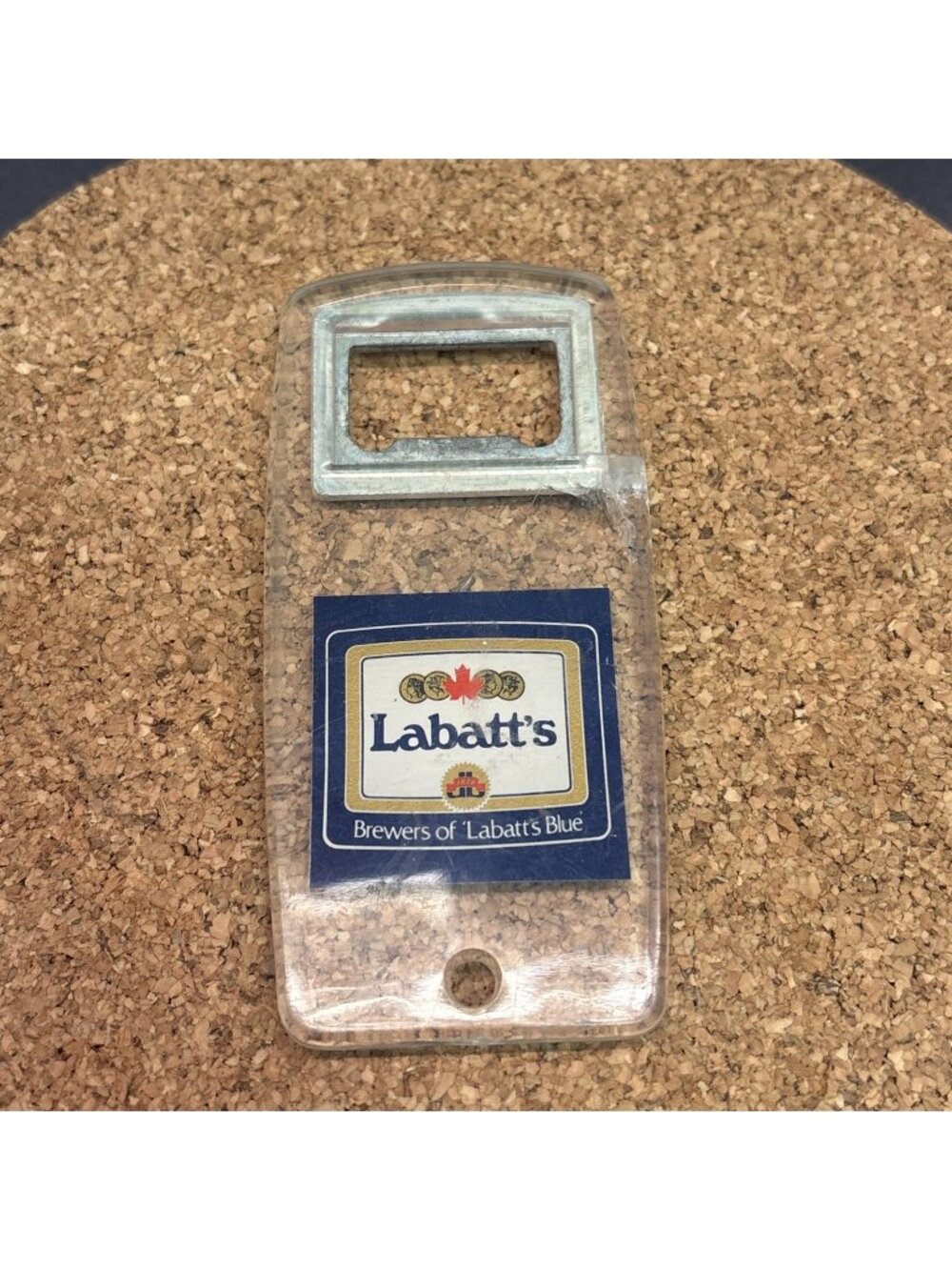 VINTAGE BOTTLE Opener Beer Themed - Labatt's